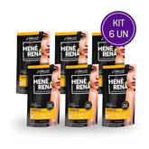 Kit 6 Henê Rená Preto Natural